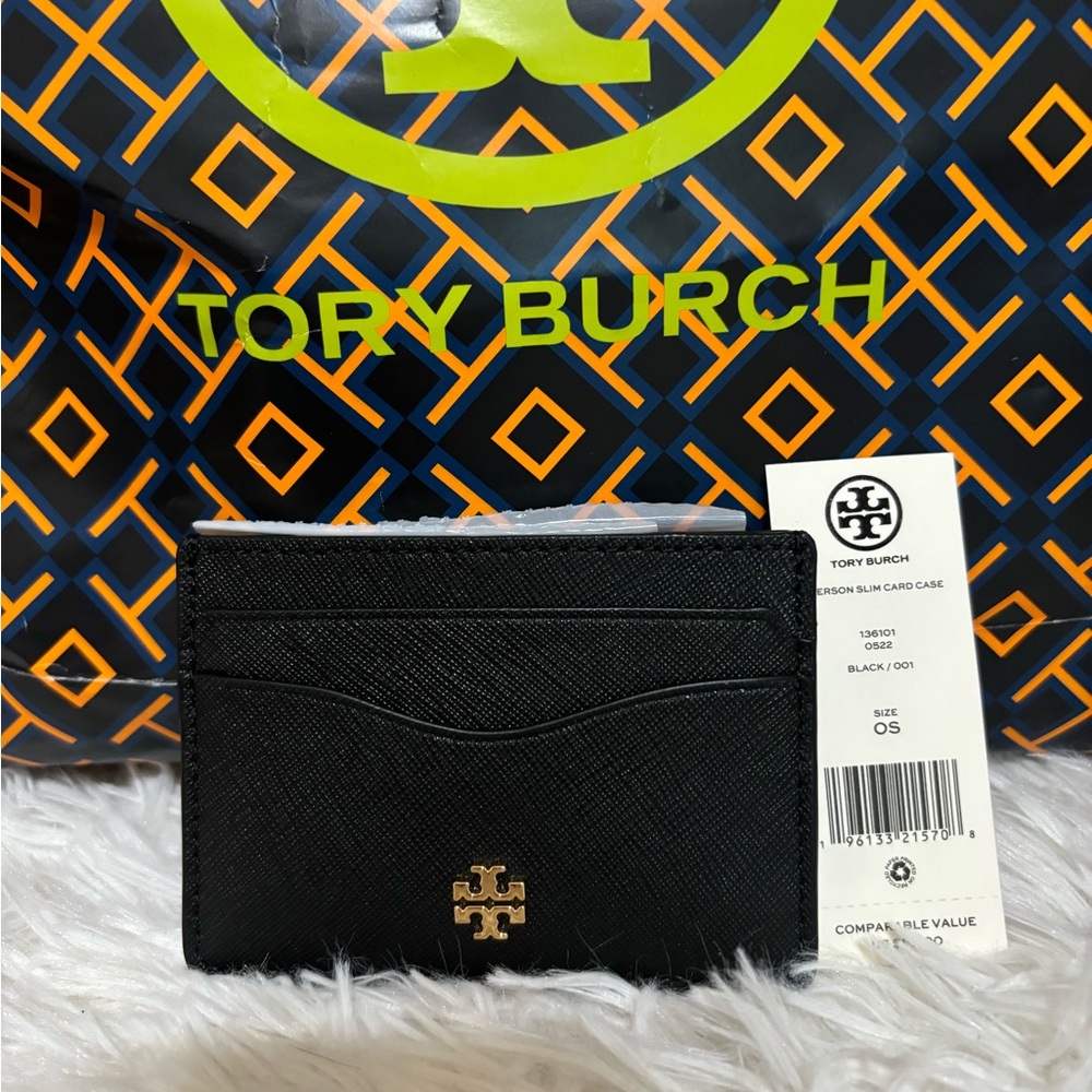 Tory Burch Black Card Case